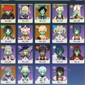Conta Genshin Impact AR 47 com bons personagens