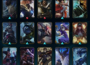Conta lol com 149 skins e todos os Champs - League of Legends