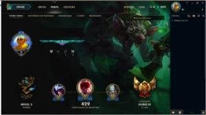 CONTA LOL muitas skin - League of Legends