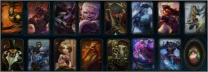 CONTA LOL muitas skin - League of Legends