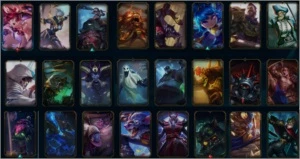 CONTA LOL muitas skin - League of Legends