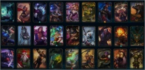 CONTA LOL muitas skin - League of Legends