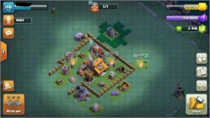 CONTA CLASH OF CLANS CV9 90% FULL