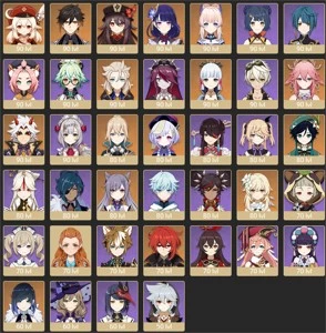 ✨CONTA GENSHIN A58 HUTAO C1 c/ HOMA + LANÇA DE JADE + YELAN✨ - Genshin Impact