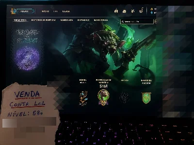 Conta De Lol League Of Legends A Venda Nfa ! Nivel 586