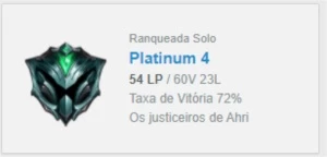 LoL Conta Plat IV BR 11.5k BE nv45 Miss Fortune Ultimate - League of Legends