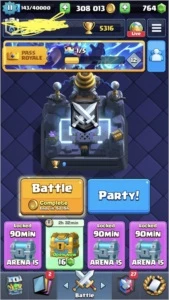 Conta clash royale