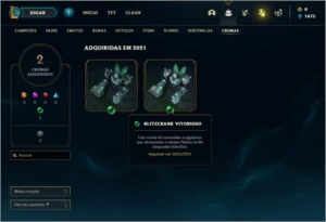 Conta Platina 2 com 51 Champs e 8 Skins - League of Legends LOL