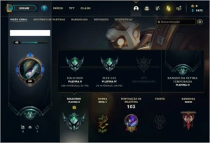 Conta Platina 2 com 51 Champs e 8 Skins - League of Legends LOL