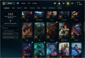 Conta Platina 2 com 51 Champs e 8 Skins - League of Legends LOL
