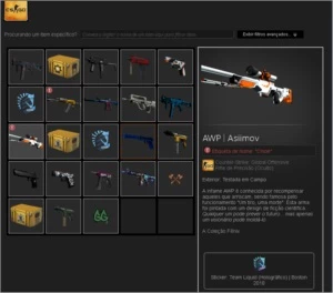 Conta CS:GO AK Cruzada + $400 no Inventário + Prime - Counter Strike