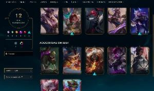 Conta Lvl 44 / Esmeralda 1 / Upada Manualmente - League of Legends LOL