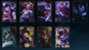 Conta League of Legends Full Acesso - 155 Champs e 89 Skins LOL