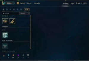 Conta League of Legends LOL