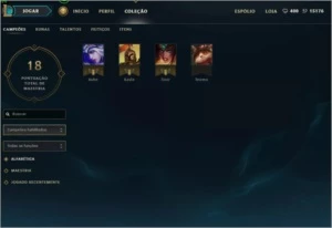 Conta League of Legends LOL