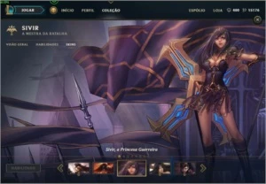 Conta League of Legends LOL