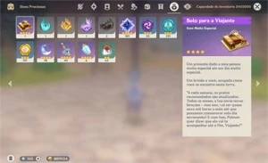 AR 52 Ganyu, Shogun, Childe, Estrela Invernal - Genshin Impact
