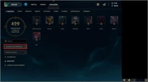 Conta de League of Legends LOL