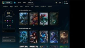 Conta de League of Legends LOL
