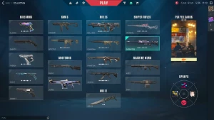 Conta de valorant ascedente Com muita skin full dados