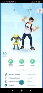 CONTA POKEMON GO LVL 50 1K+ SHINIES - Pokémon