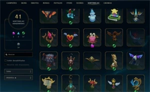 CONTA LOL TODOS CAMPEÕES / MESTRE 150PDL / 628 SKINS - League of Legends