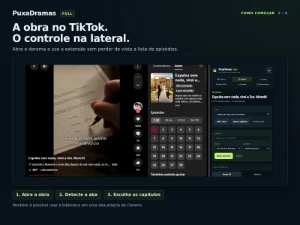 PuxaDramas FULL — Extensão para Baixar Doramas do TikTok - Outros
