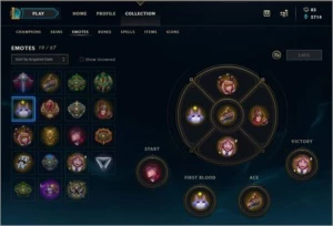 - Conta Plat 5 | Flex Ouro 2 com muitas skins - League of Legends LOL