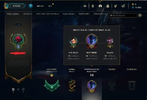 Conta lol esmeralda 4 - League of Legends