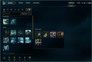CONTA DIAMOND 5 31 CHAMPION - League of Legends LOL