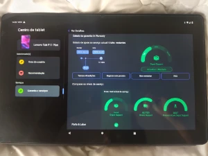 Tablet Lenovo P11 Plus  Wi-fi + 4g Grafite + Teclado + Capa - Produtos Físicos