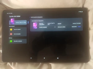 Tablet Lenovo P11 Plus  Wi-fi + 4g Grafite + Teclado + Capa - Produtos Físicos