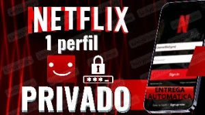 • Netflix 4K - Perfil Privado Com PIN | 30 Dias De Suporte - Assinaturas e Premium