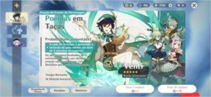 Venti + qiqi + Orgulho celestial - Genshin Impact - AR 25