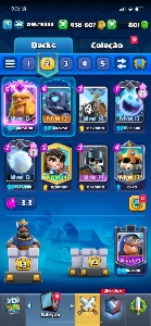 Nivel 13. Muita recompensa disponível pra pegar. - Clash Royale