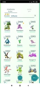 Contas Pokemon Go nvl 40 e 34 - Pokémon