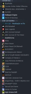 Conta steam +130 jogos +3 anos de serviço