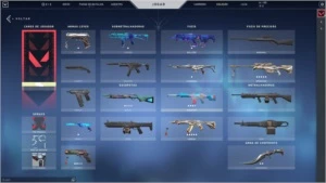 Conta VALORANT SKINS+PASSE quase completo