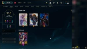 CONTA LOL 310 SKINS + DE 3500R$ GASTOS (TODOS CAMPEÕES) - League of Legends
