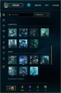 Conta de LOL bem upada - League of Legends