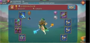 Conta Lords Mobile CT 25 desenvolvimento para trap solo