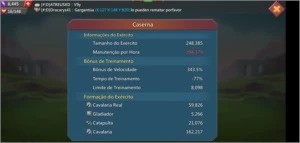 Conta Lords Mobile CT 25 desenvolvimento para trap solo