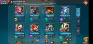 Conta Lords Mobile CT 25 desenvolvimento para trap solo