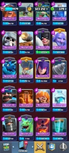 Conta Clash Royale - Rei 14 | 7 Heróis| 11 Evos | 121 Cartas