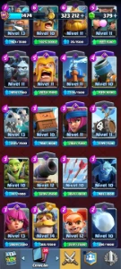 Conta Clash Royale - Rei 14 | 7 Heróis| 11 Evos | 121 Cartas