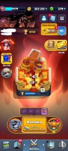 Conta Clash Royale - Rei 14 | 7 Heróis| 11 Evos | 121 Cartas