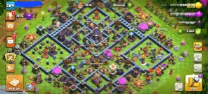 Clash of Clans no último CV quase tudo Full
