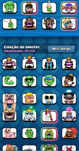 conta Clash Royale com evoluções