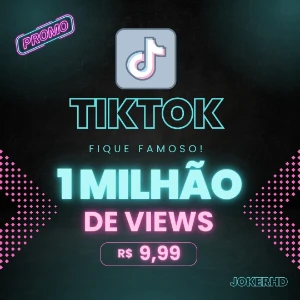1 Milhão de Views no TikTok - Redes Sociais