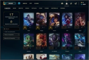 Conta ouro 1 baratinha com 25 champs - League of Legends LOL